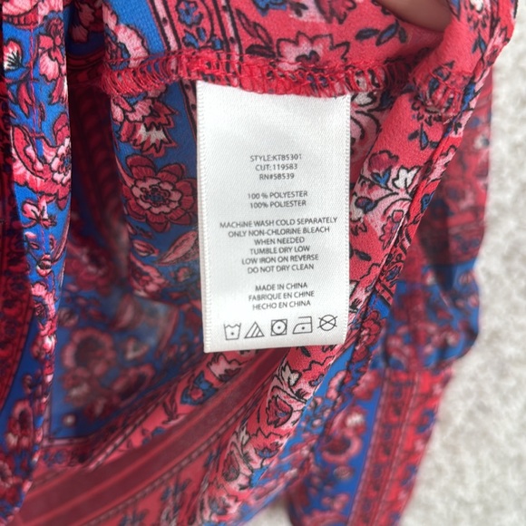 KUT FROM THE KLOTH NWT Benica Slit Sleeve Top‎ XS - Picture 8 of 10